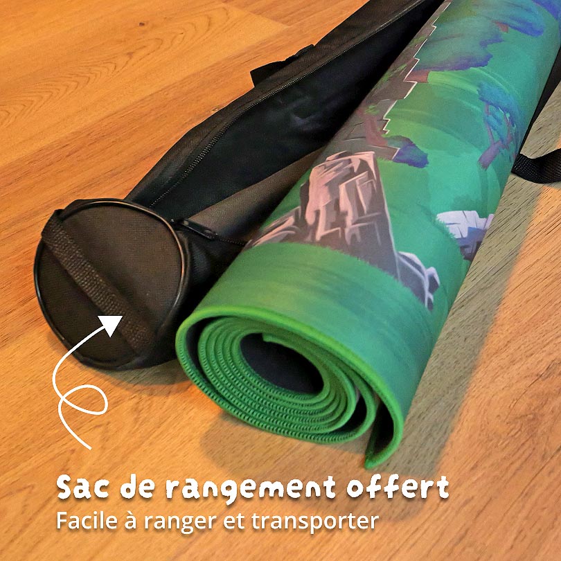 Que peut apporter un tapis Chifoumi ?